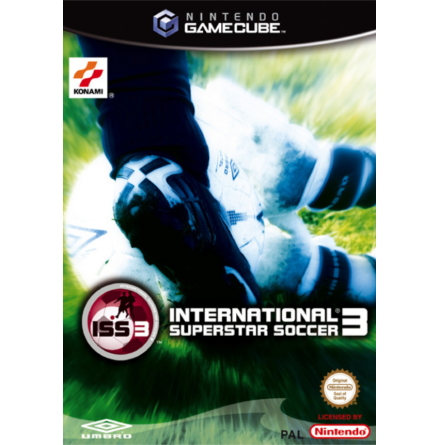 ISS3: International Superstar Soccer 3 - Nintendo Gamecube - PAL/EUR/UKV - Complete (CIB)