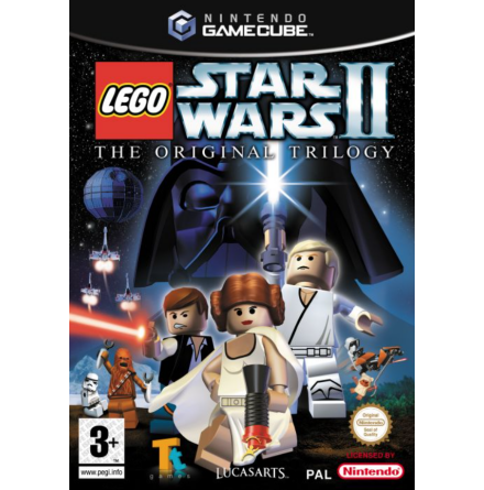 Lego Star Wars II - Nintendo Gamecube - PAL/EUR/SWD (SE/DK Manual) - Complete (CIB)