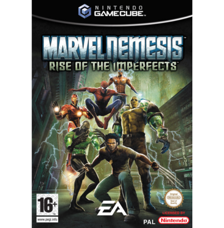 Marvel Nemesis Rise of the Imperfects - Nintendo Gamecube - PAL/EUR/SWD (SE/DK Manual) - Complete (CIB)