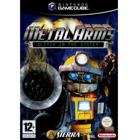 Metal Arms: Glitch in the System - Nintendo Gamecube - PAL/EUR/SWD (SE/DK Manual) - Complete (CIB)