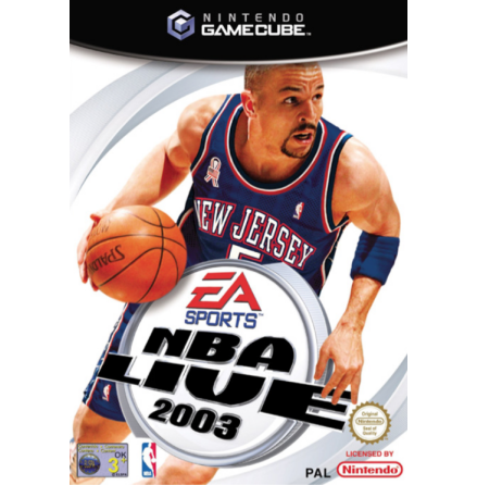 NBA Live 2003 - Nintendo Gamecube - PAL/EUR/SWD (SE/DK Manual) - Complete (CIB)